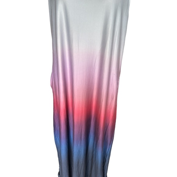 Ombre Tank Summer Adjustable Strap Dress 2XL BNWT - Picture 8 of 9